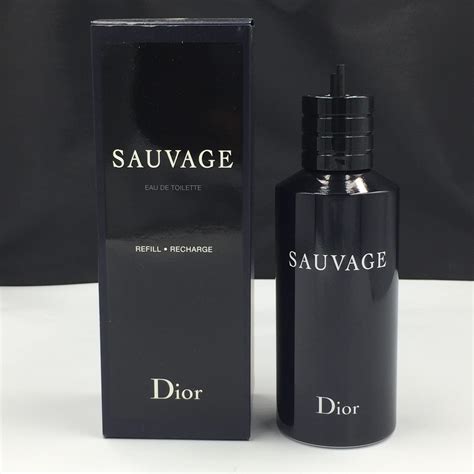 dior sauvage refill price|sauvage eau de toilette refill.